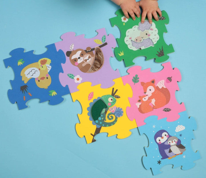 Puzzle en mousse animaux Auzou Mlle et Coco