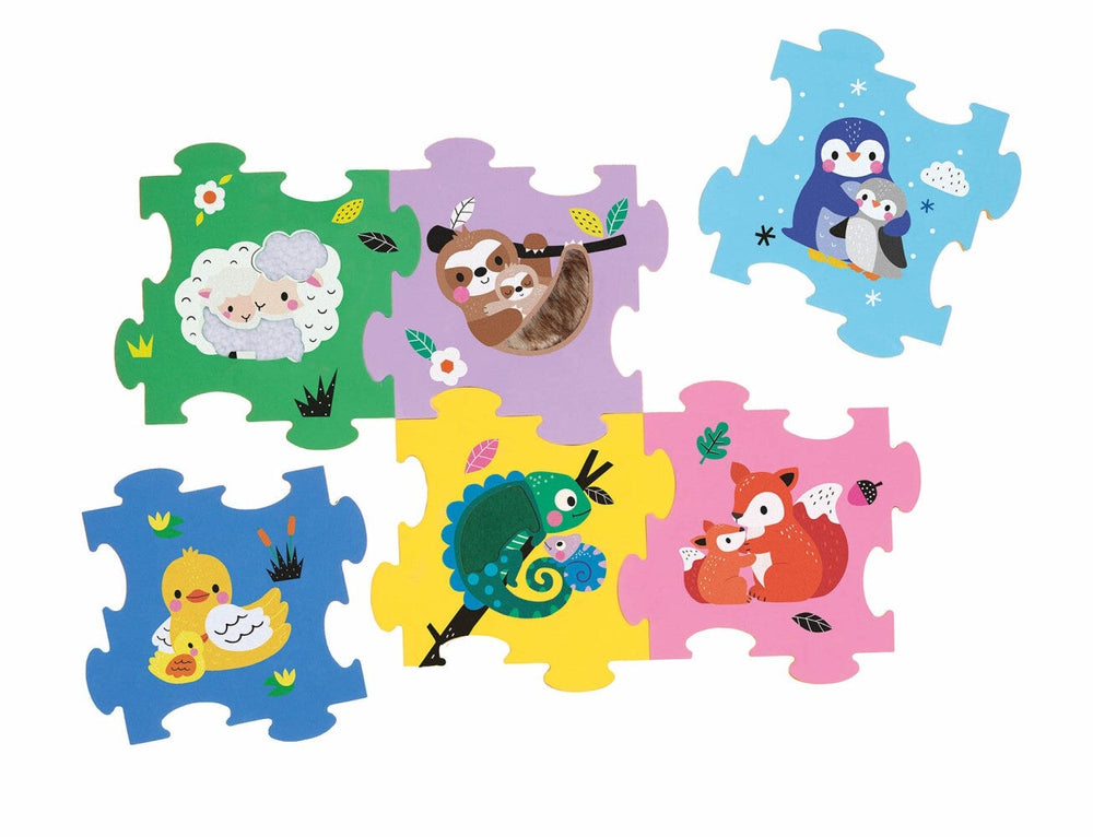 Puzzle en mousse animaux Auzou Mlle et Coco