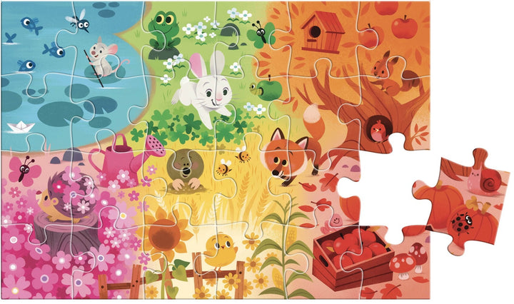 Puzzle cherche et trouve des tout-petits Les Couleurs Auzou, jeux