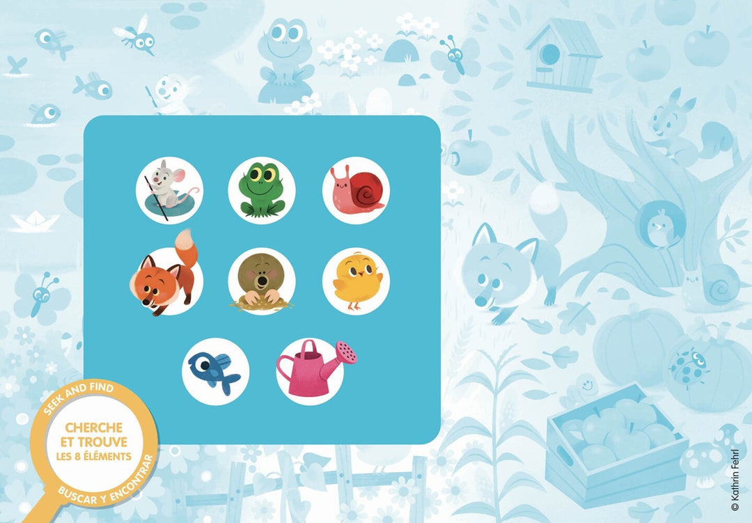 Puzzle cherche et trouve des tout-petits Les Couleurs Auzou, jeux