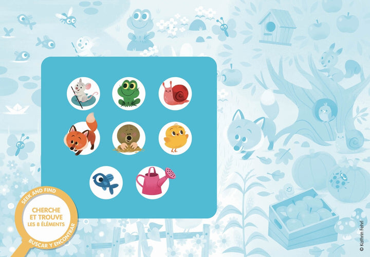 Puzzle cherche et trouve des tout-petits Les Couleurs Auzou, jeux