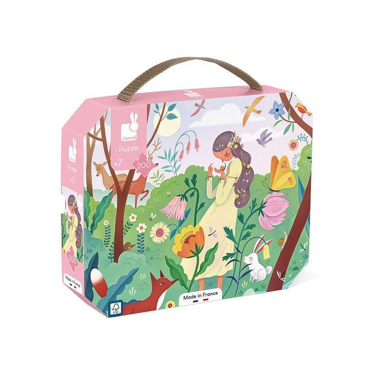 casse-tête 200 morceaux dame-nature Janod enfant activité