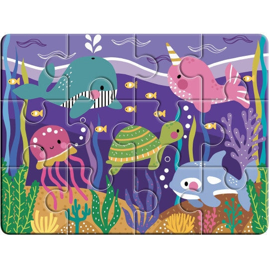 mes puzzles évolutifs animaux auzou