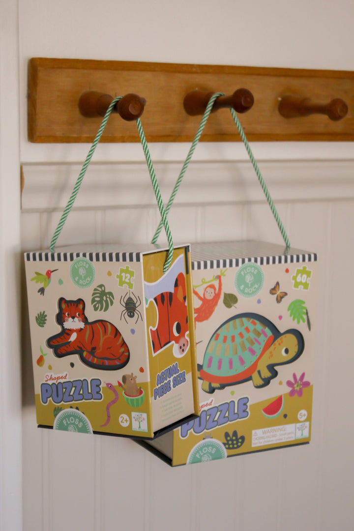 Casse-tête 12 morceaux jungle Floss &amp; Rock Mlle et Coco