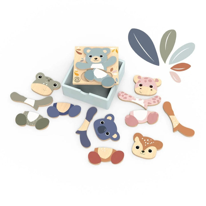 Casse-tête Mix and match Speedy Monkey Mlle et Coco