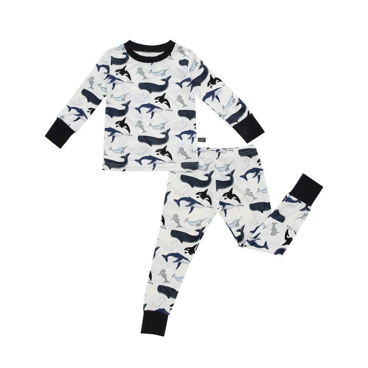 pyjama deux-pièces baleines Peregrine Mlle et Coco