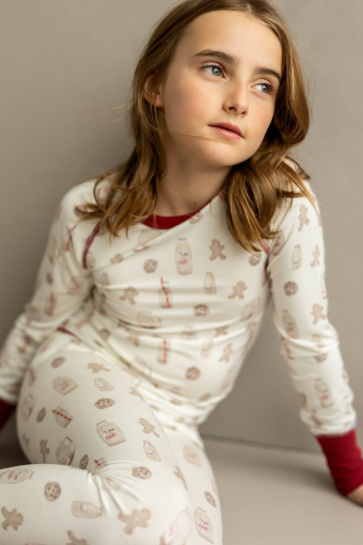 Pyjama 2 pièces tencel Petits biscuits et lait Coccoli