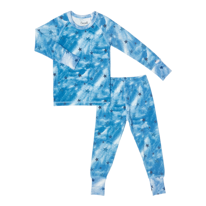 pyjama deux-pièces Coccoli bleu étoile Mlle et Coco