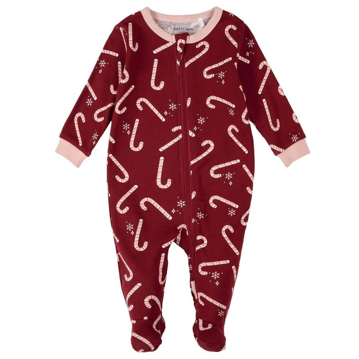 pyjama rouge canne bonbon Petit Lem Mlle et Coco