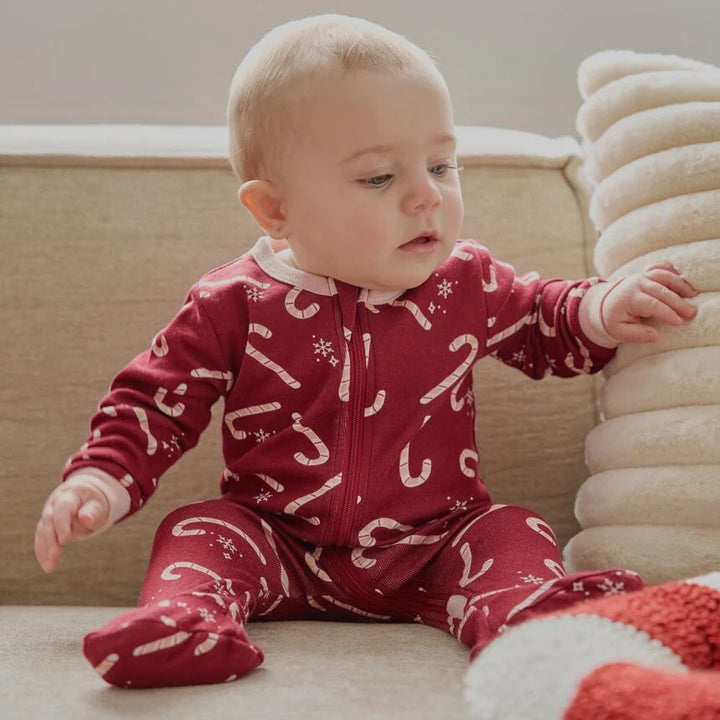 pyjama rouge canne bonbon Petit Lem Mlle et Coco