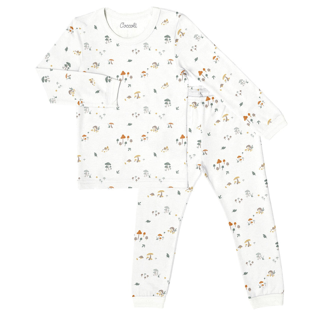 Pyjama deux pièces long champignons Coccoli Mlle et Coco