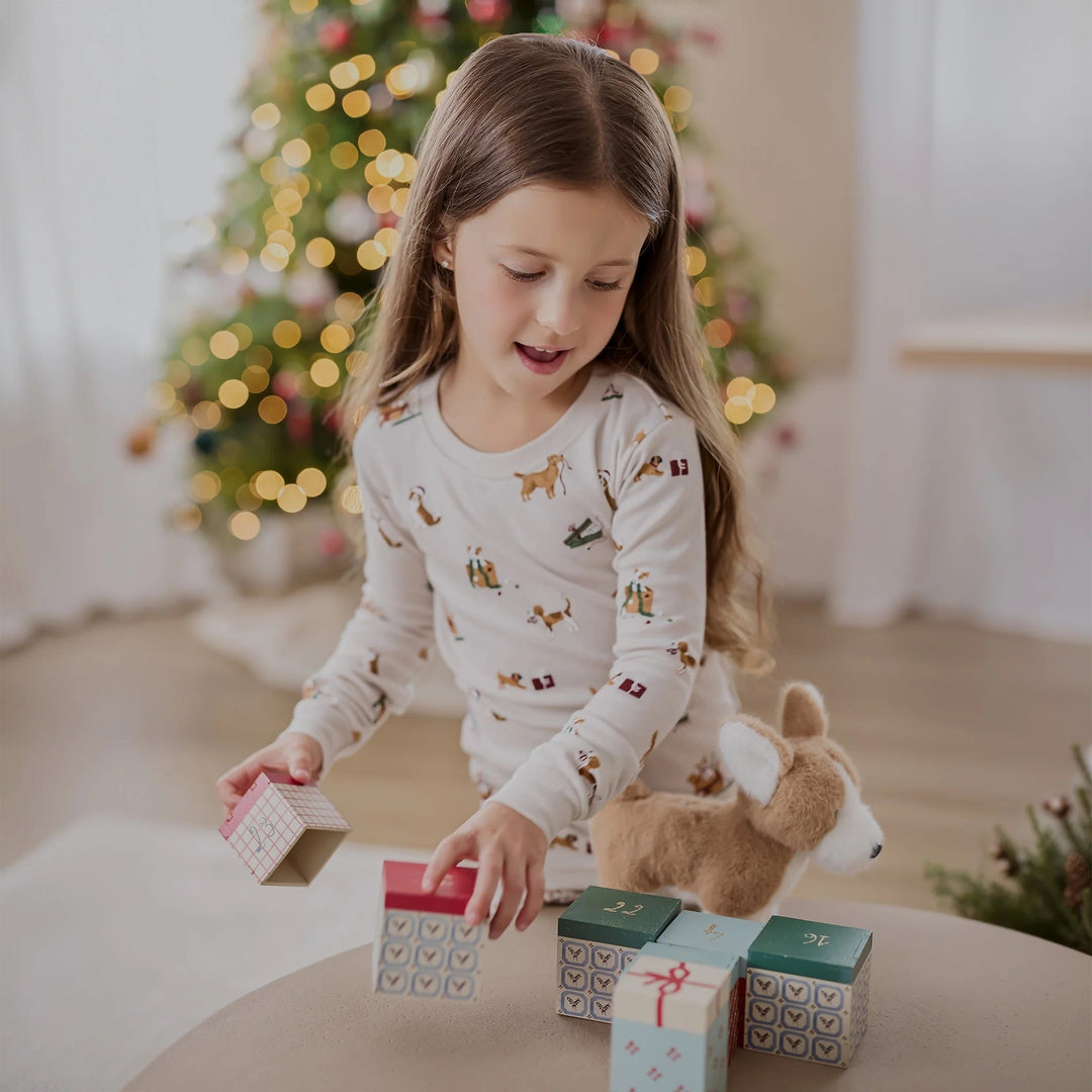 Pyjama deux-pièces Chien de Noël Petit Lem