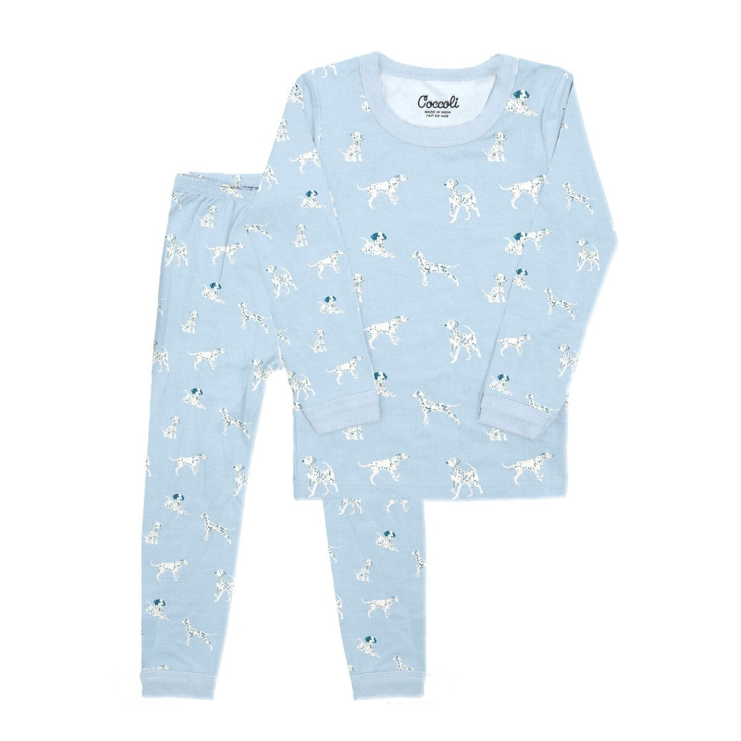 pyjama deux pièces Coccoli chien Dalmatien Mlle et Coco