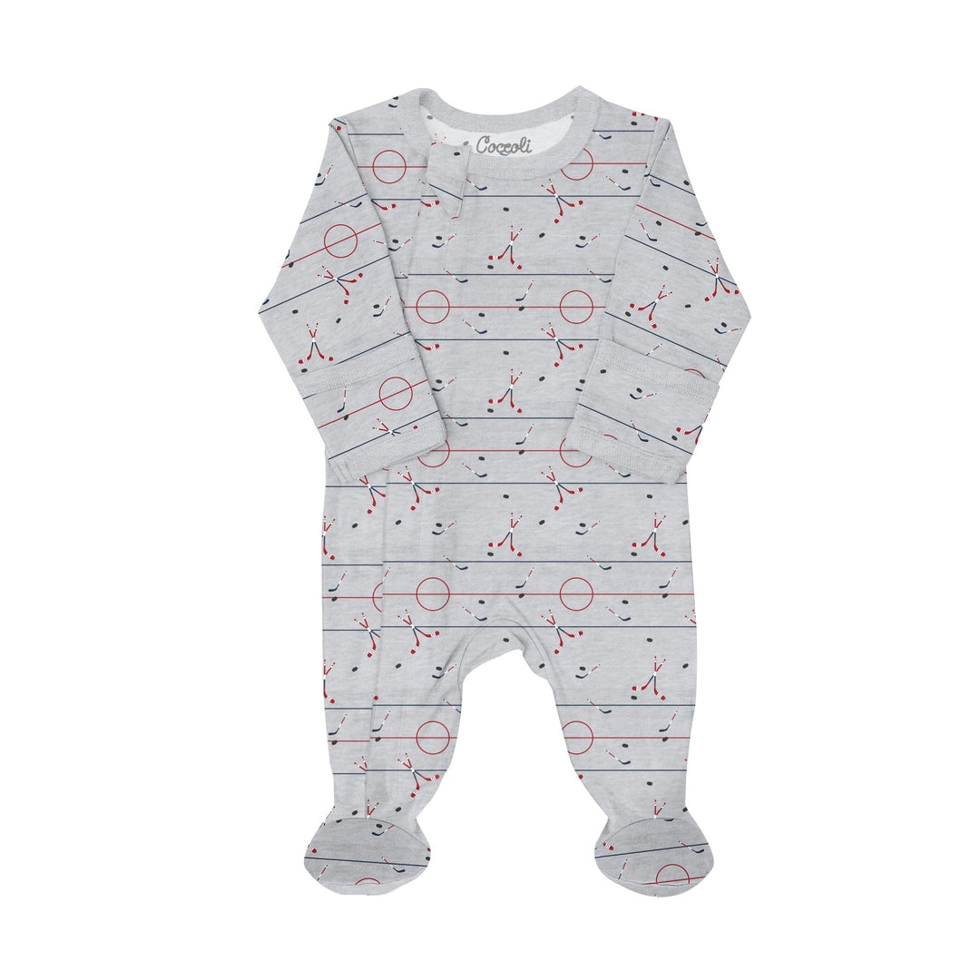 Pyjama Tencel Gris hockey Coccoli Mlle et Coco