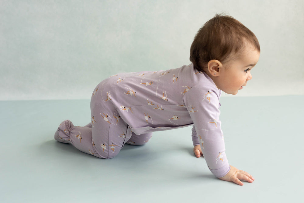 Pyjama Tencel Mauve patin artistique Coccoli Mlle Coco