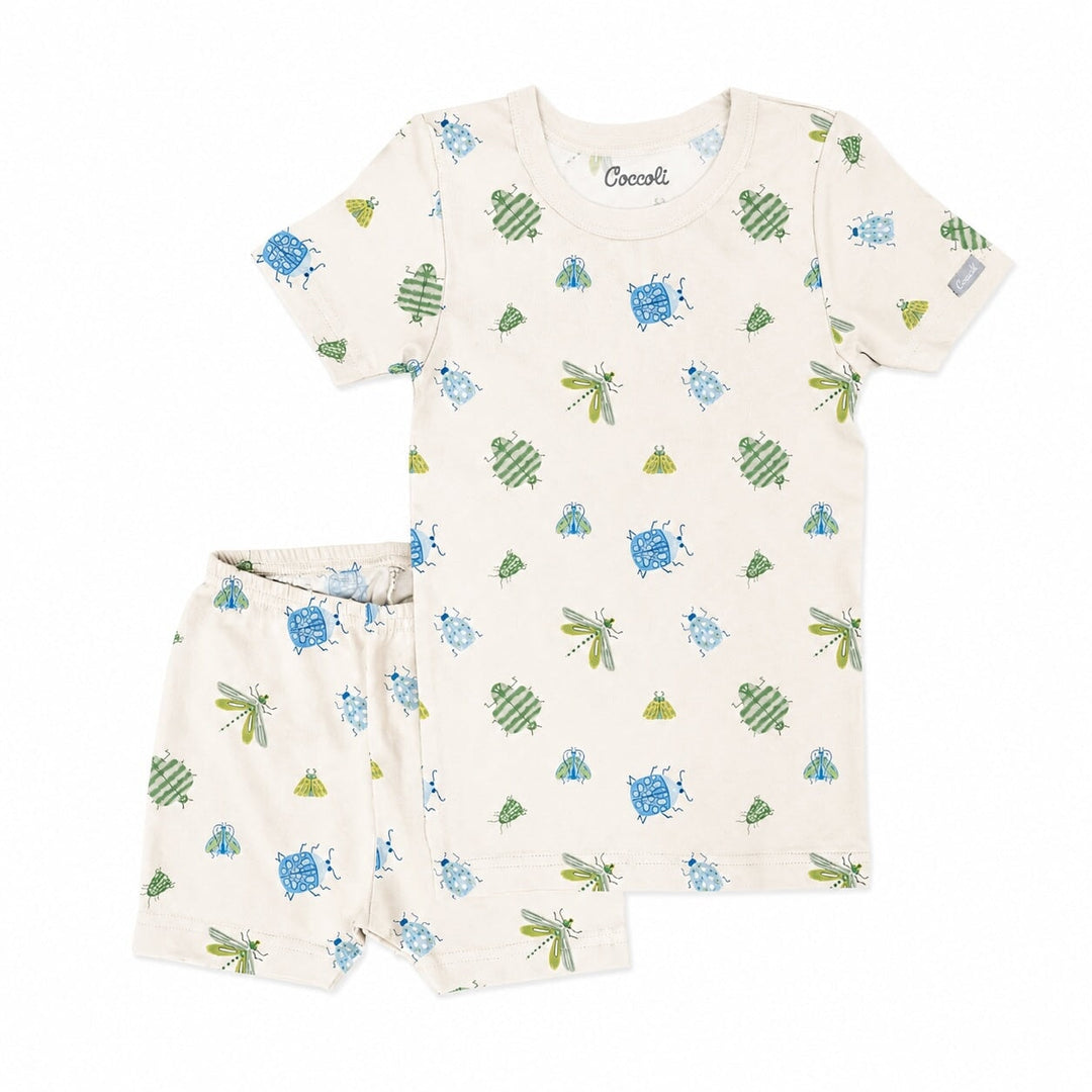Pyjama deux pièces tencel insectes Coccoli Mlle et Coco