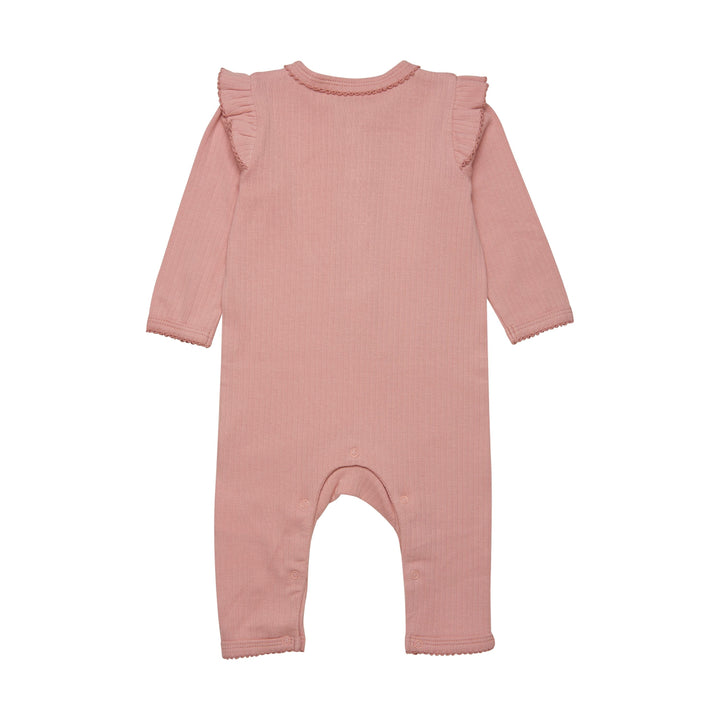ensemble une pièce rose pêche fixoni pyjama fille