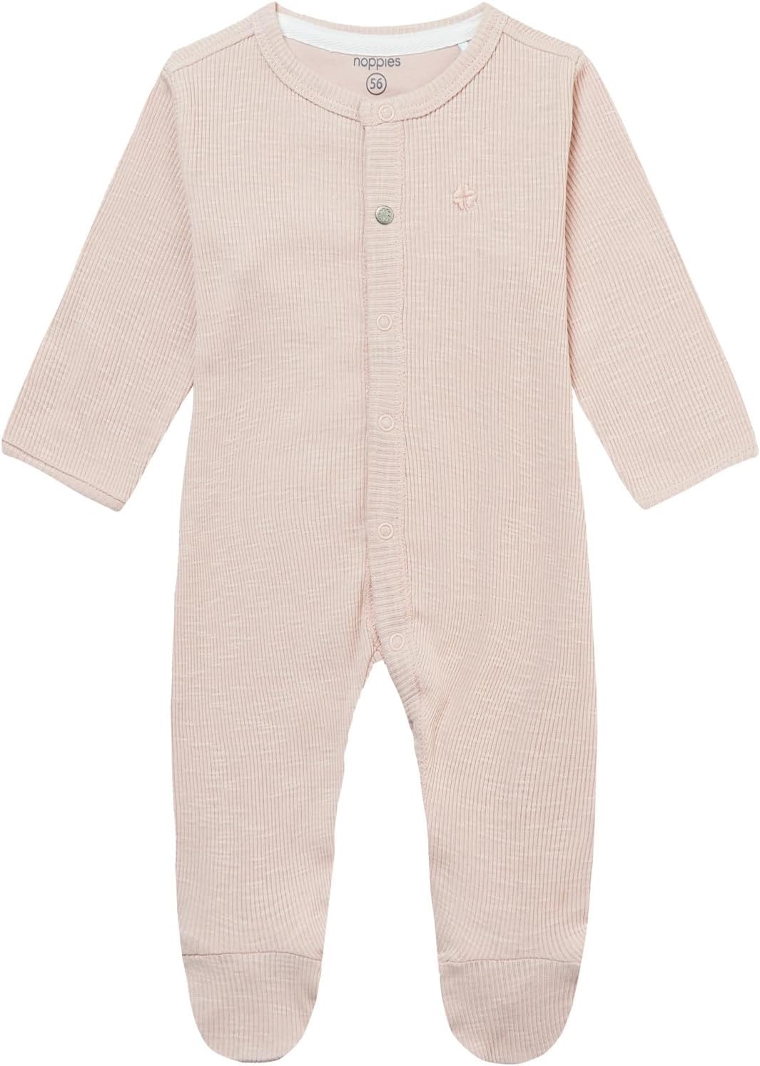Pyjama une pièce gauffré - Rose doux - Noppies Vêtements (échantillons) Noppies 
