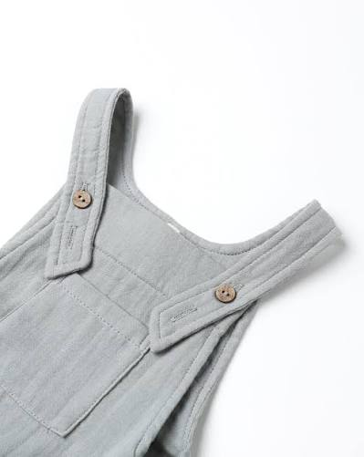 Salopette Bleu gris Quincy Mae Mlle et Coco