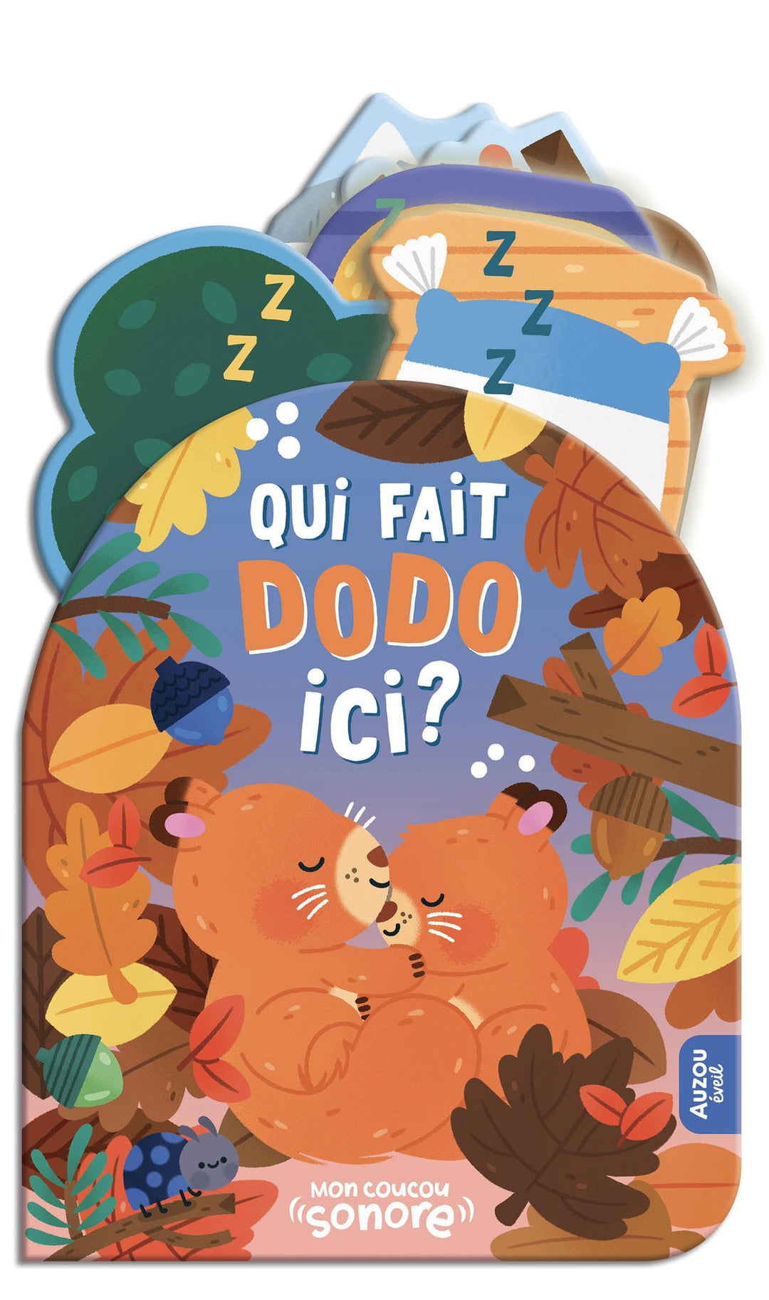 livre sonore qui fait dodo ici Auzou Mlle et Coco