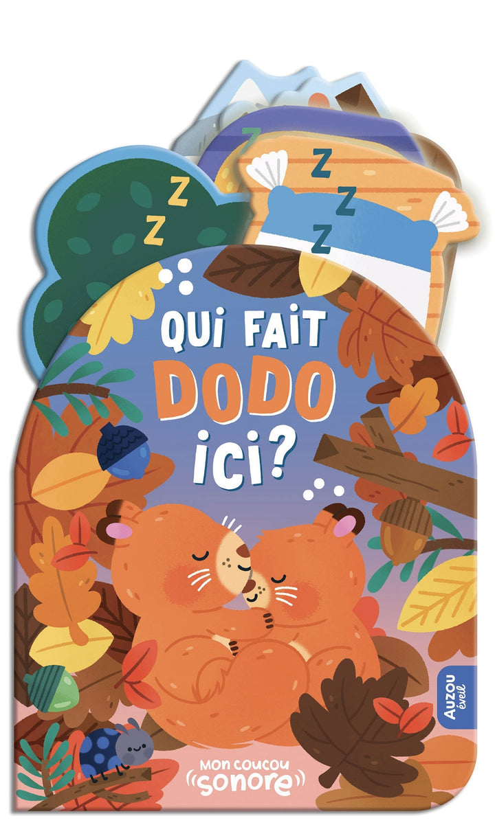 livre sonore qui fait dodo ici Auzou Mlle et Coco