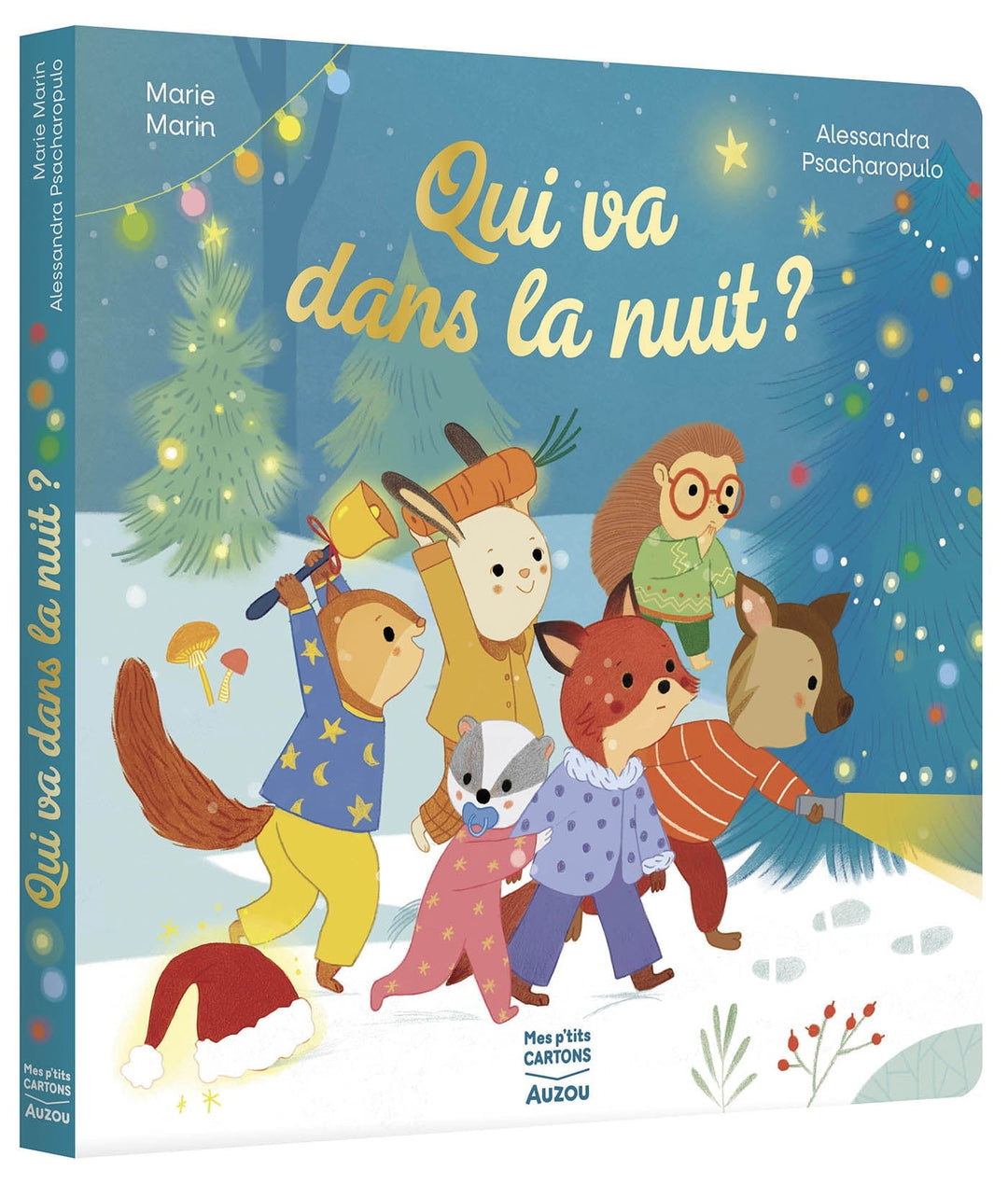 Livre auzou Mes p'tits cartons qui va dans la nuit