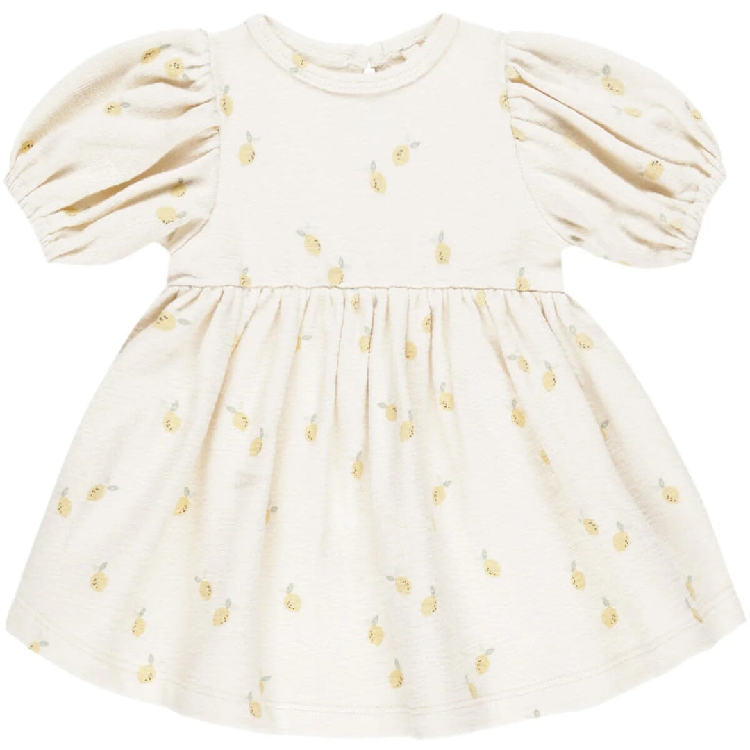 robe culotte assortie citron fond crème Quincy Mae Mlle Coco