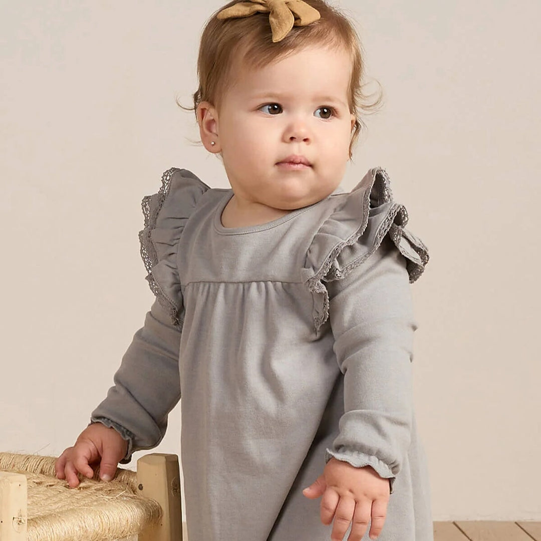 robe gris culotte assortie Quincy Mae Mlle et Coco vêtement