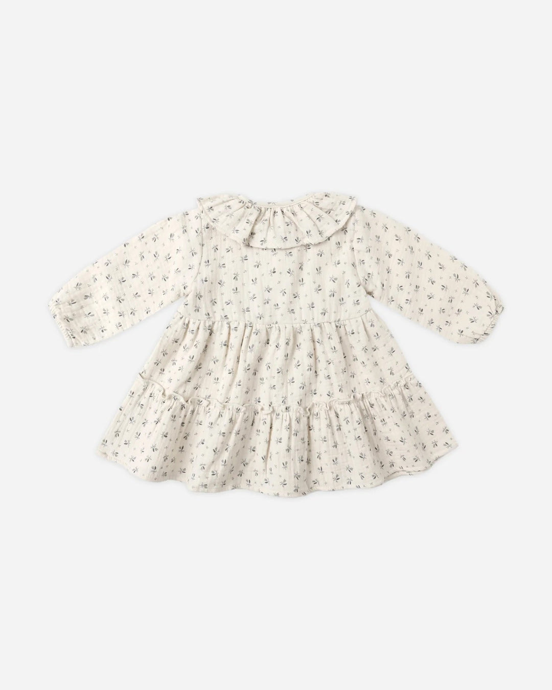 Robe boutonnée à col volanté Bluebell Quincy Mae Mlle et Coco