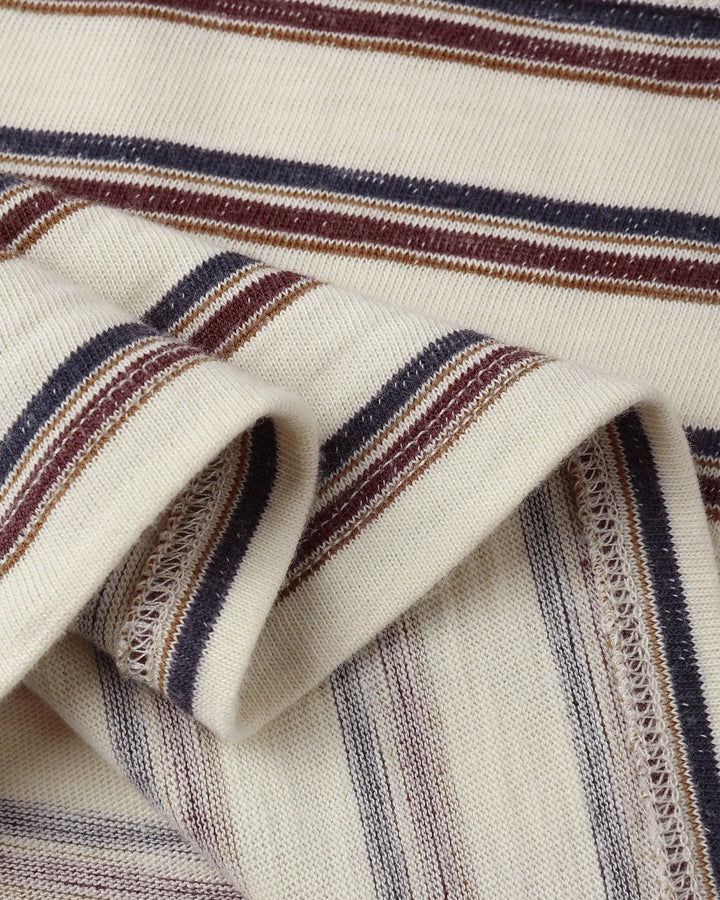 Chandail manches longues rayé vintage Rylee + Cru Mlle et Coco