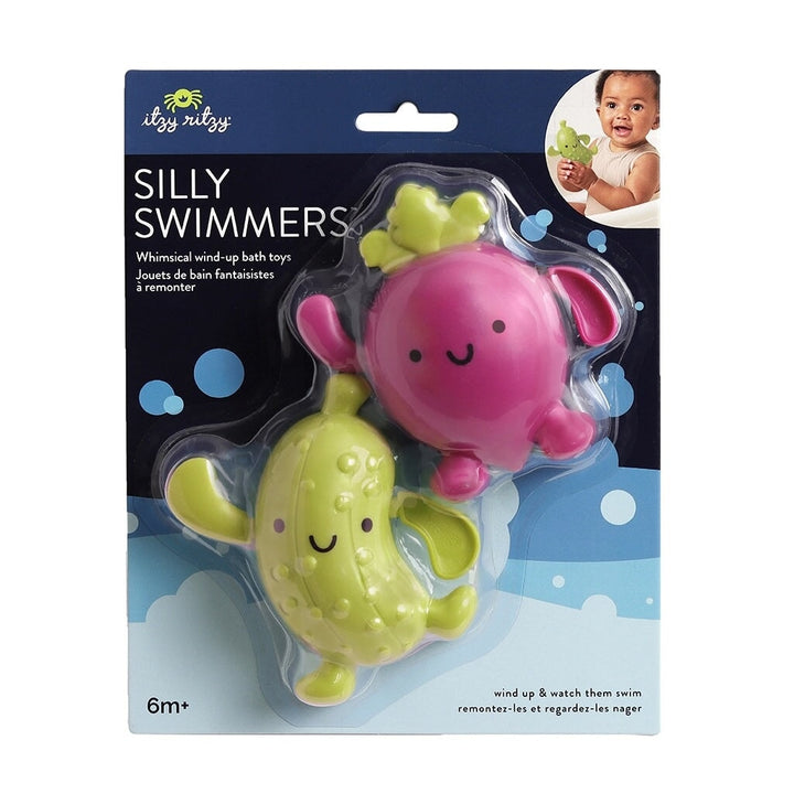 jouet de bain à remonter radis cornichon Itzy Ritzy
