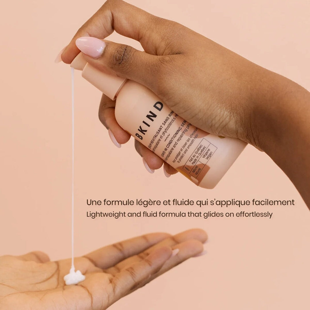 Sérum revitalisant sans rinçage avec hémisqualane Bkind Mlle et Coco