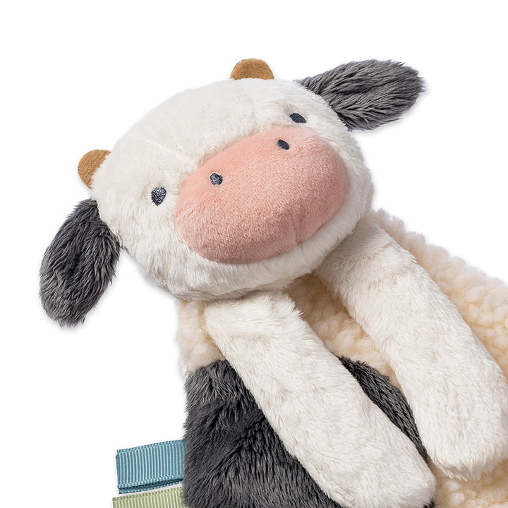 coffret cadeau vache ferme anneau dentition peluche Itzy Ritzy