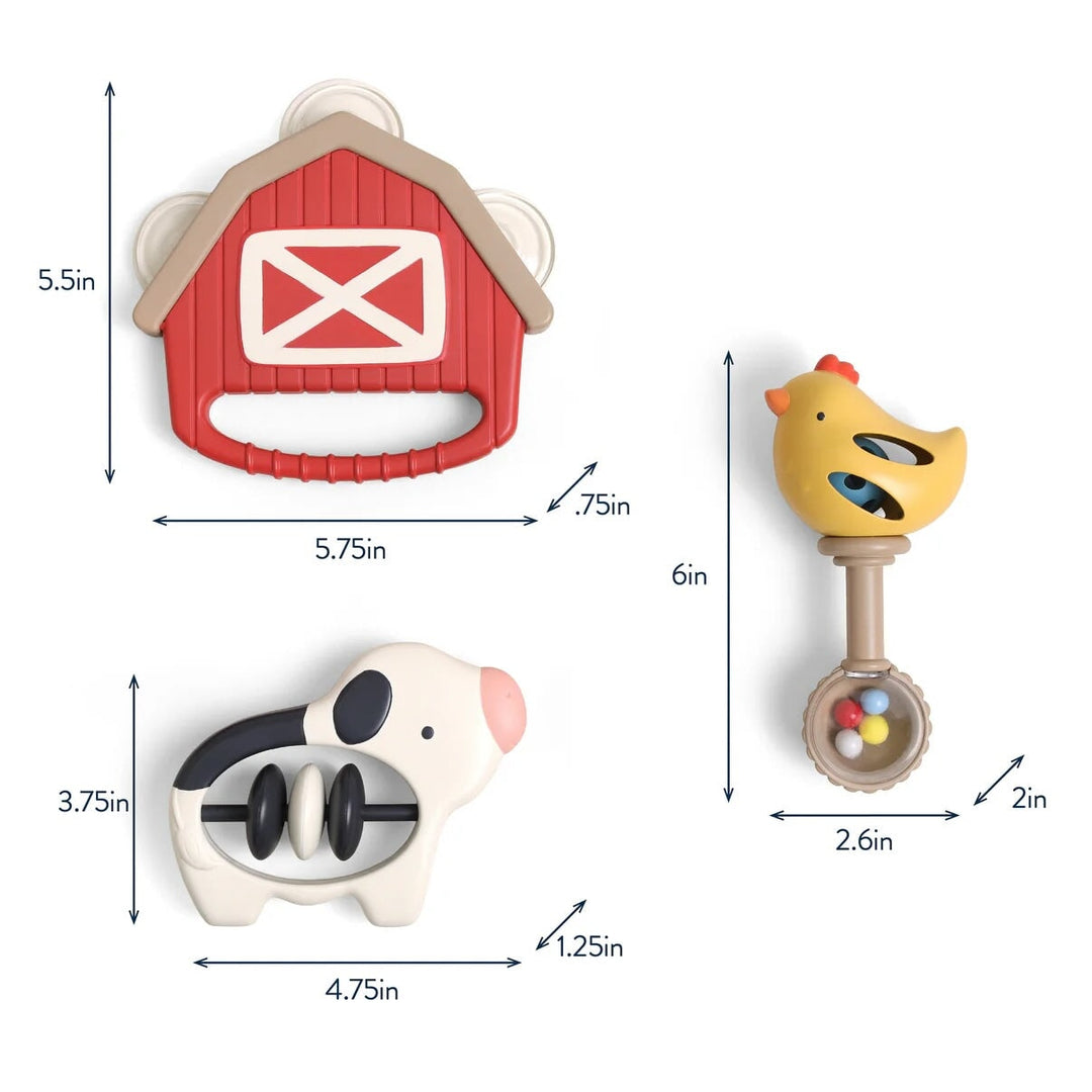 Ensemble cadeaux jouet musicaux Itzy Bitzy Jamboree Itzy Ritzy Mlle et Coco