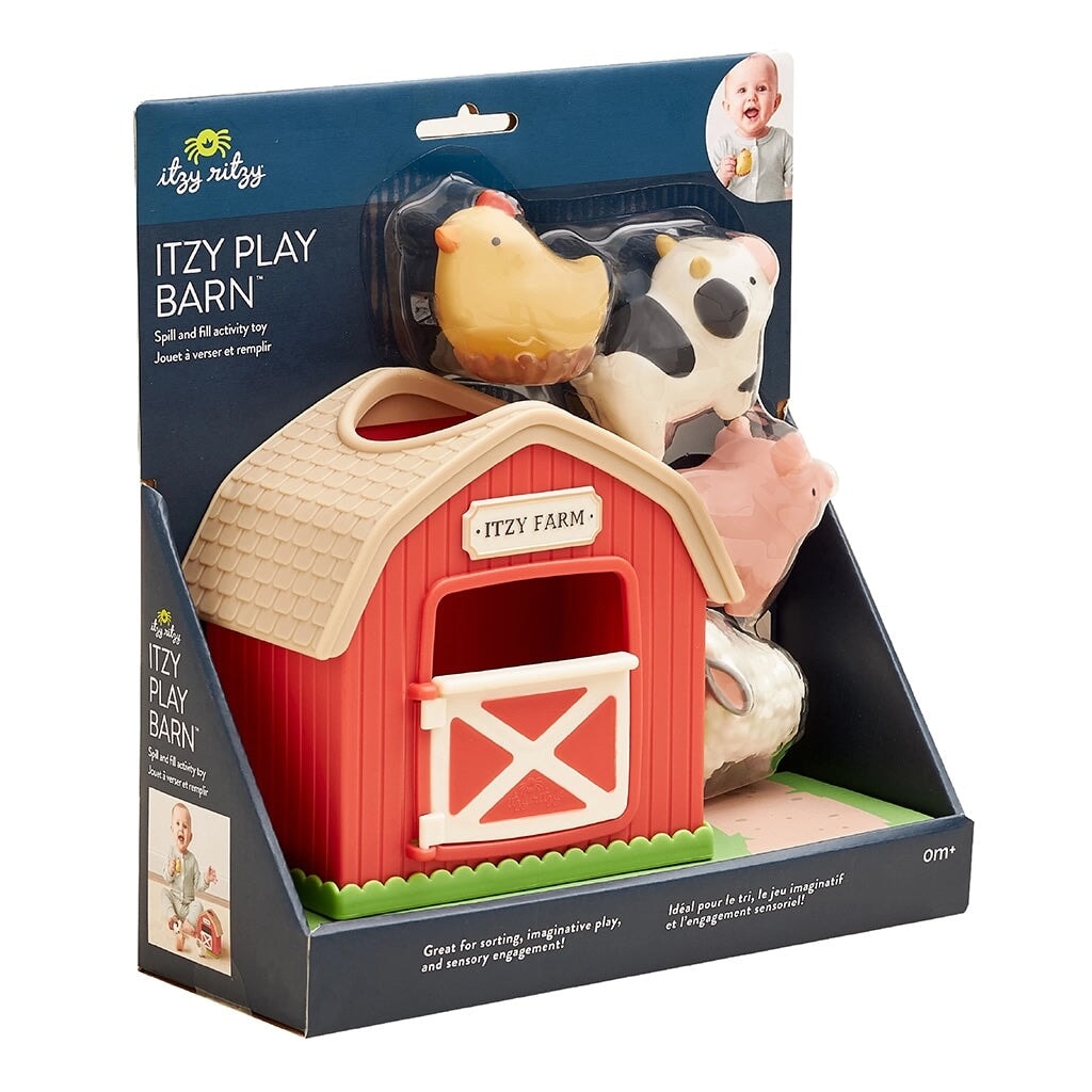 Jouet verser et remplis itzy play barn ferme Mlle Coco