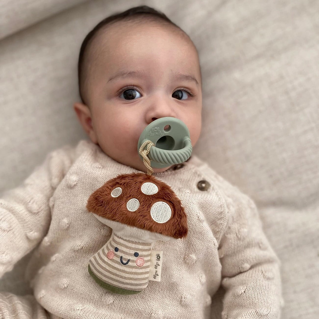 Suce sauge peluche champignon itzy ritzy Mlle et Coco