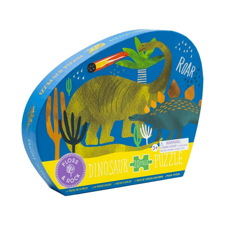 casse-tête dinosaure 20 morceaux Floss &amp; rock Mlle Coco