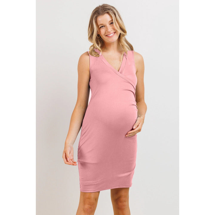 robe allaitement maternité rose Hello Miz Mlle et Coco