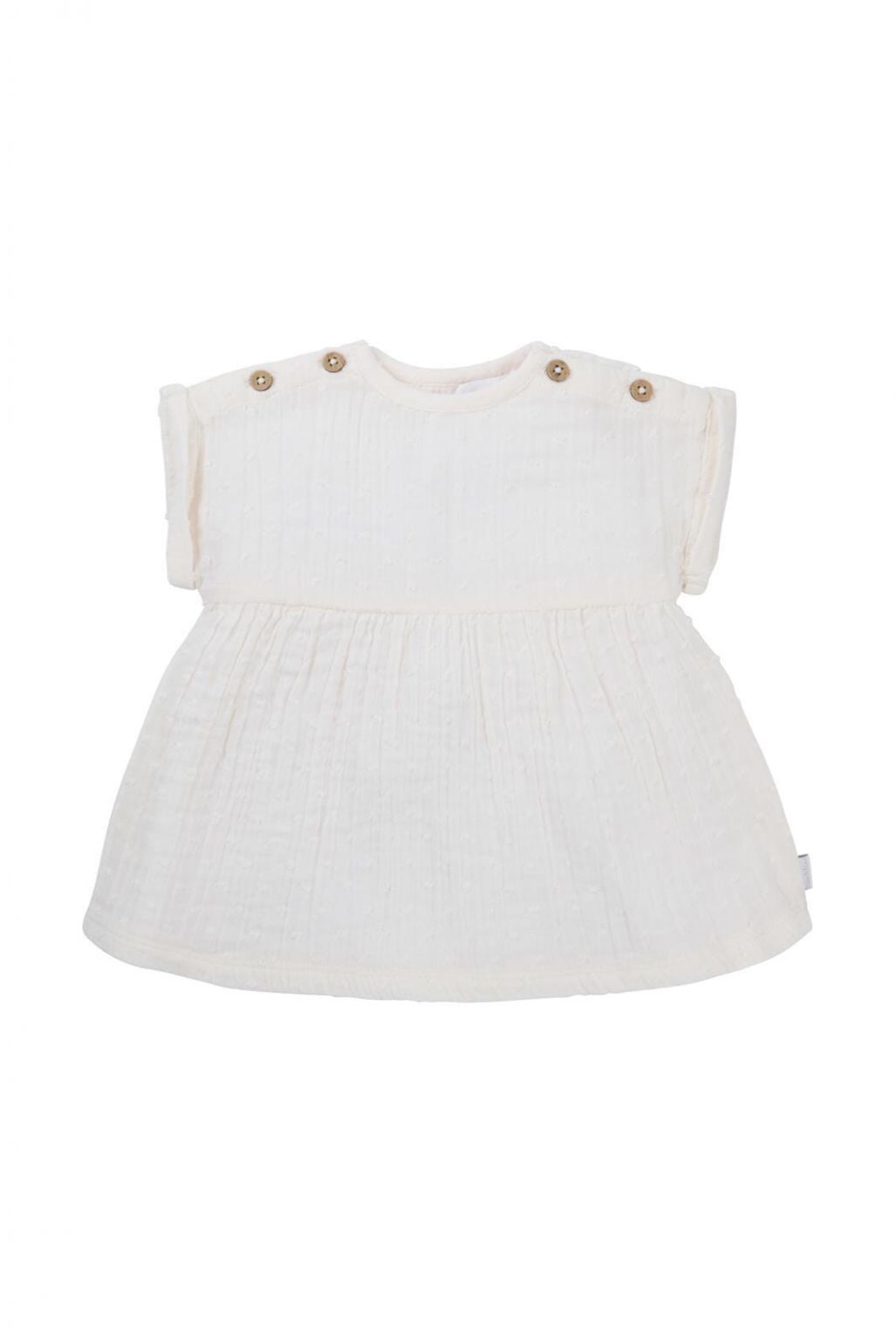 robe blanche manches courtes Merrill Noppies Mlle et Coco