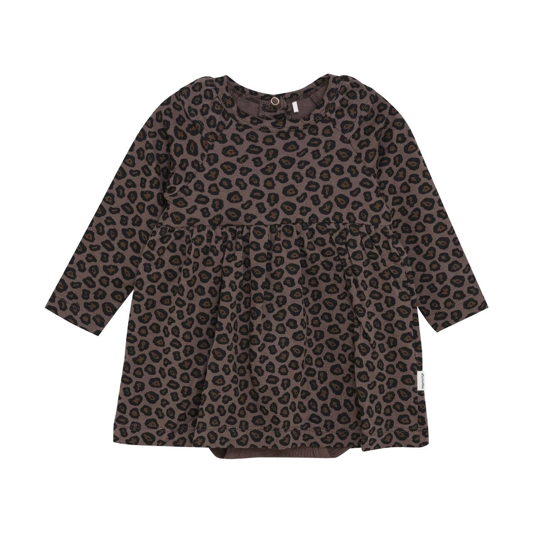 Robe cache-couches Léopard chocolat Minymo Mlle et Coco