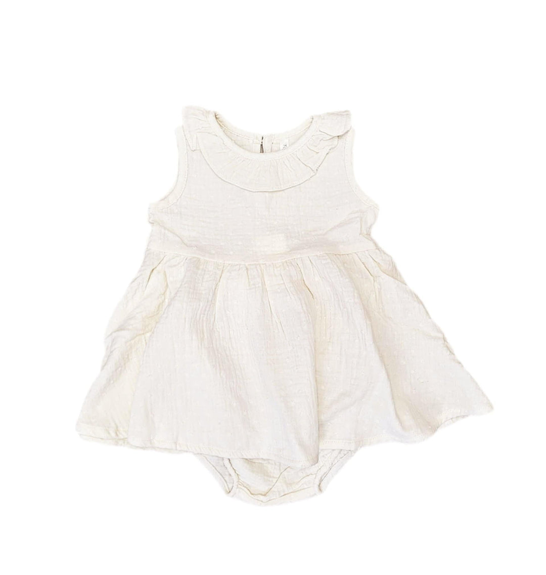 robe Rylee + Cru crème coton été Mlle et Coco