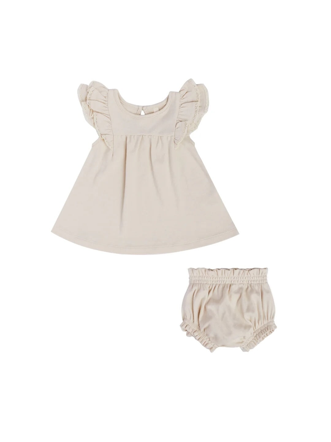 robe culotte assortie crème Quincy Mae Mlle et Coco
