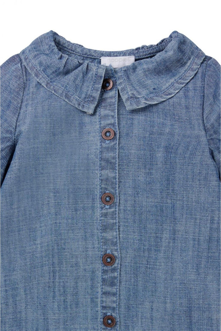 robe effet denim léger bleu clair Montana Noppies Mlle Coco