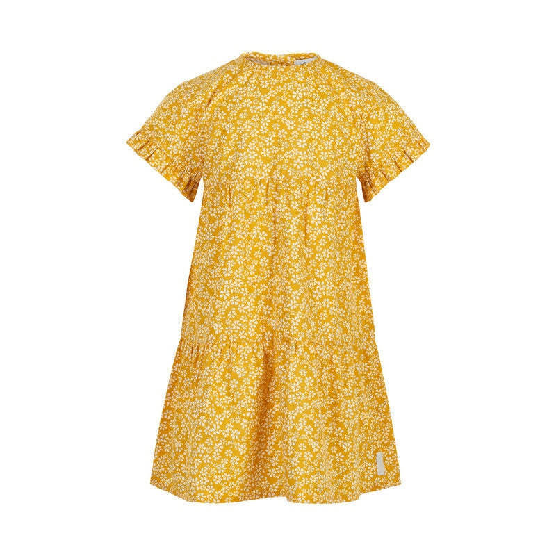 robe jaune floral blanc Minymo Mlle et Coco vêtement