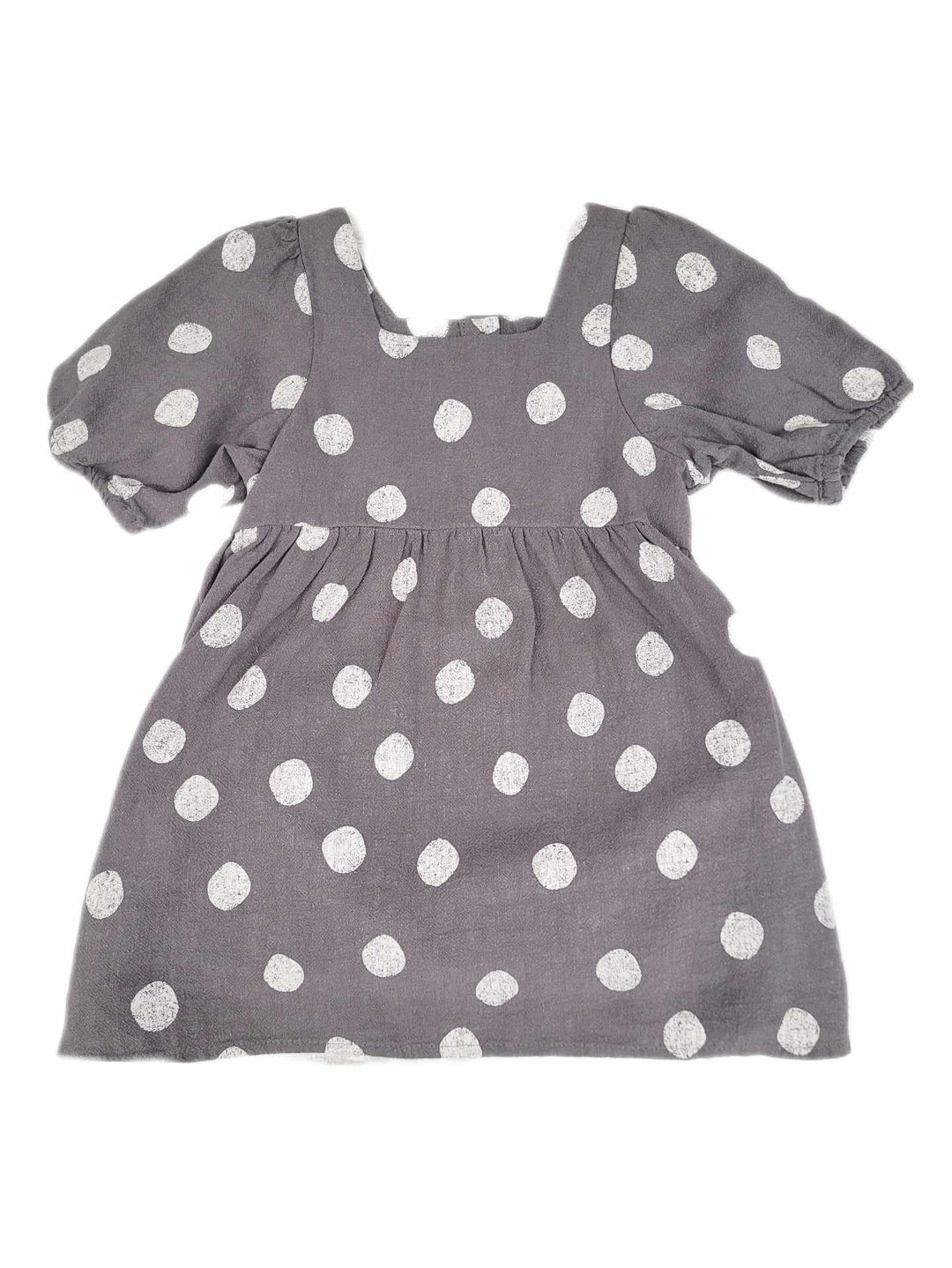 robe gris pois blanc Quincy Mae culotte assorti Mlle Coco