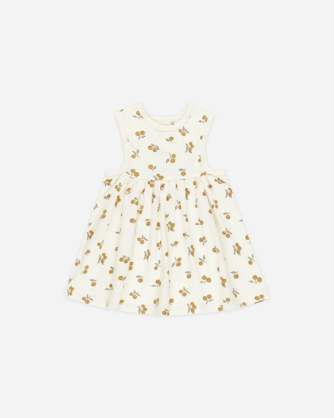 Robe ivoire et motif d'oranges Rylee + Cru Mlle et Coco