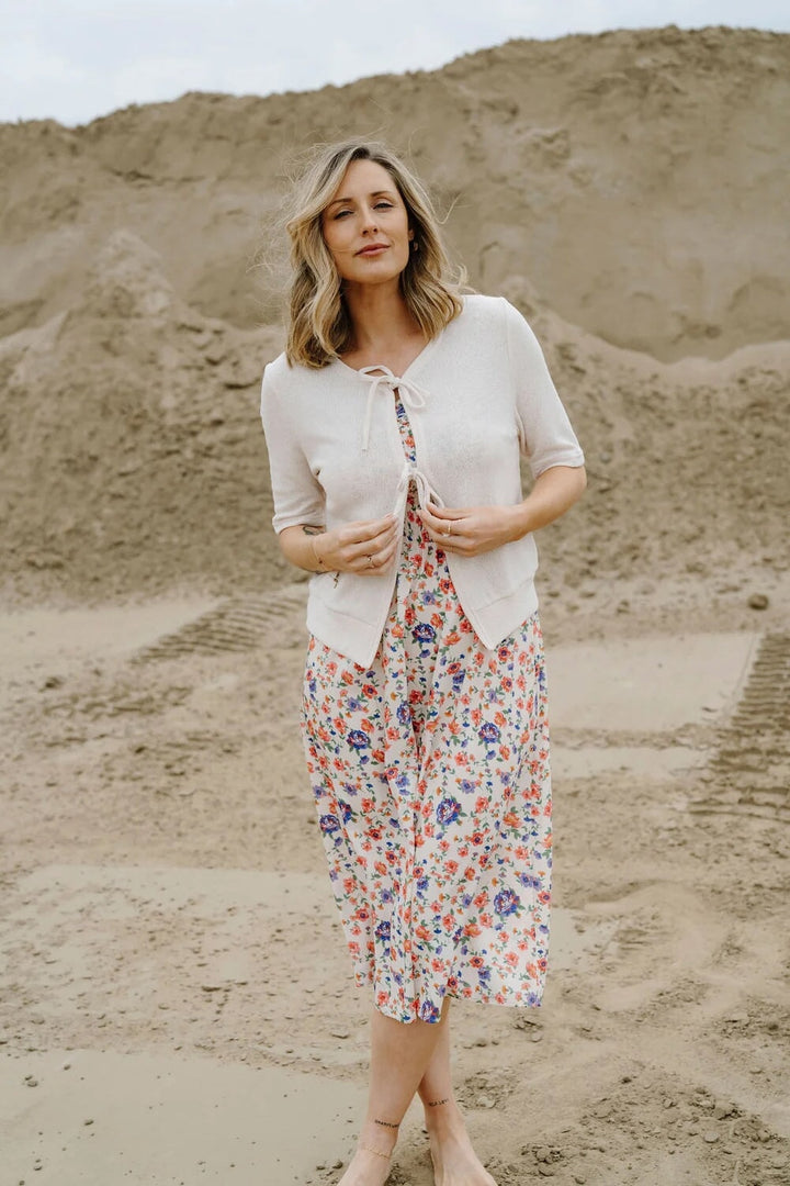 Robe maternité Malibu Fleurs sauvage Rose Maternité Mlle et Coco