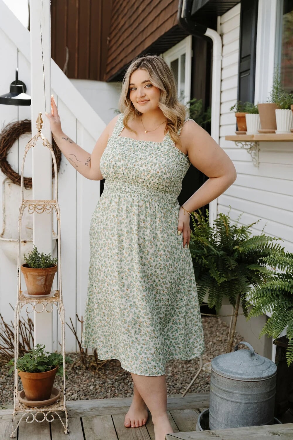 Robe maternité Malibu vert jade Rose Maternité Mlle et Coco