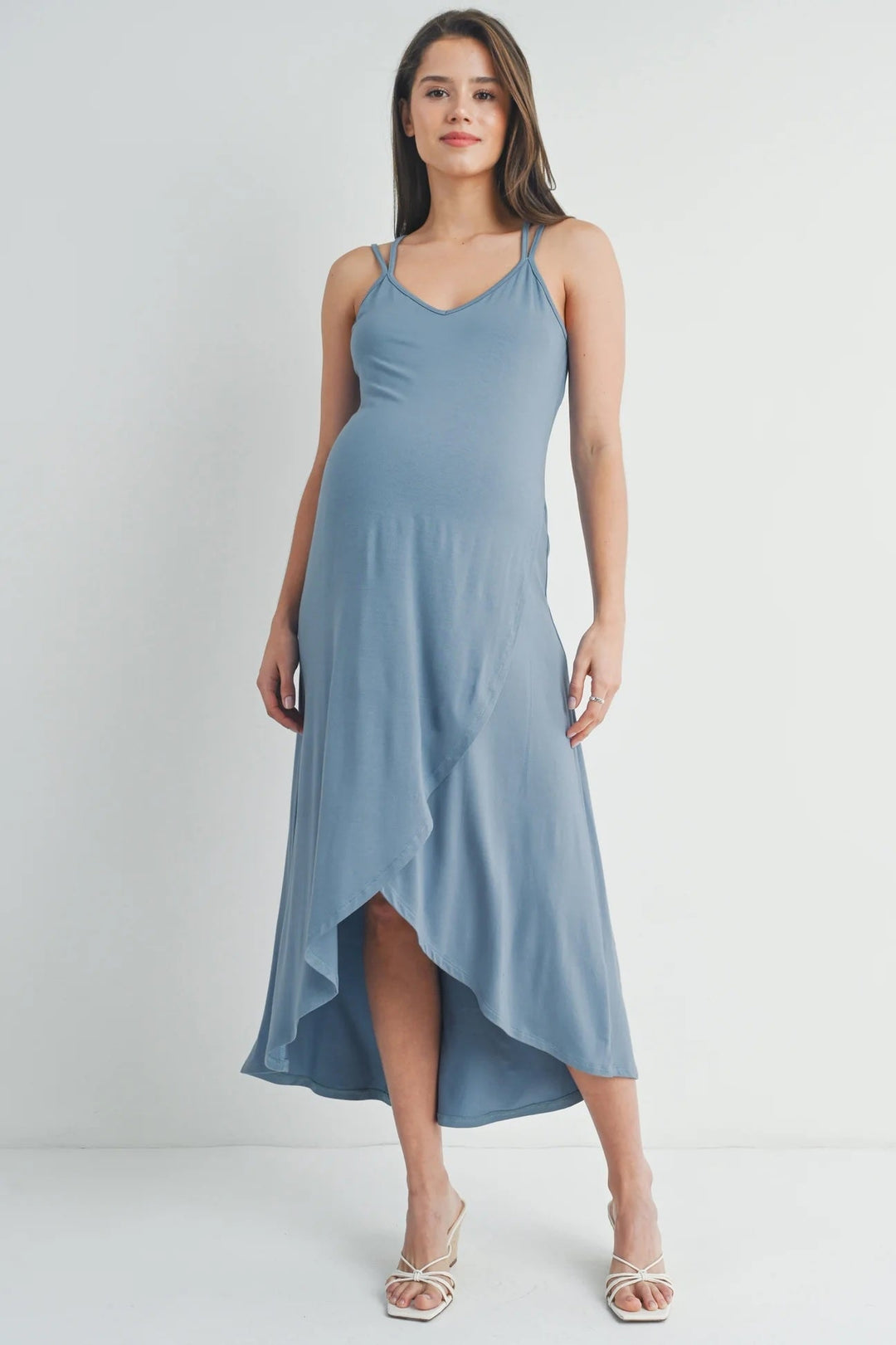 Robe midi maternité Chambray Hello Miz Mlle et Coco