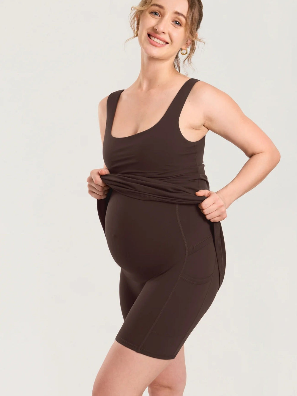 Mini robe maternité natrelax noir Momanda Mlle et Coco